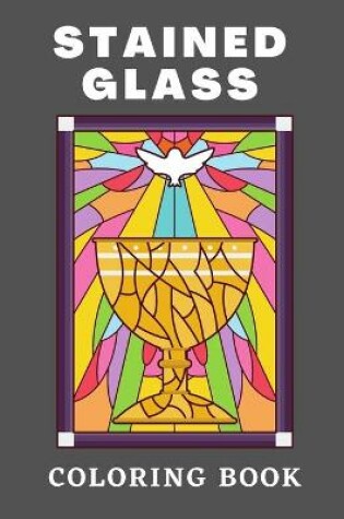 Cover of Stained Glass Coloring Book