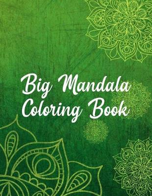 Book cover for Big Mandala Coloring Book