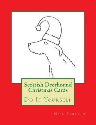 Book cover for Scottish Deerhound Christmas Cards