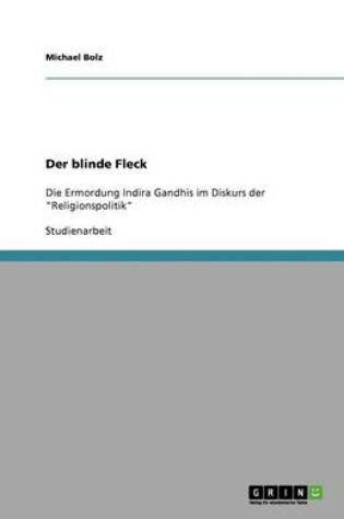 Cover of Der blinde Fleck