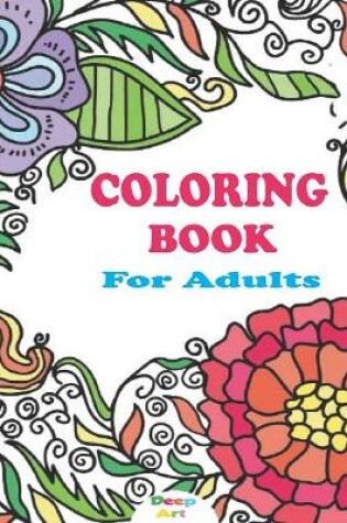 Cover of Coloring Book for Adults