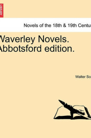 Cover of Waverley Novels. Abbotsford Edition.