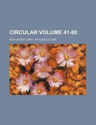 Book cover for Circular Volume 41-80