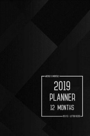 Cover of Planner 2019 12 Months