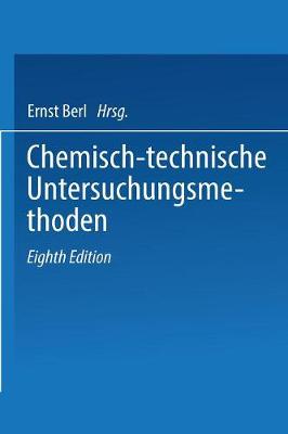 Cover of Chemisch-Technische Untersuchungsmethoden