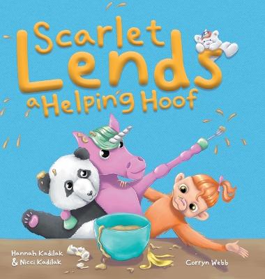 Book cover for Scarlet Lends a Helping Hoof