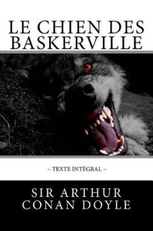 Cover of Le Chien des Baskerville, en texte intégral