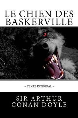 Book cover for Le Chien des Baskerville, en texte intégral