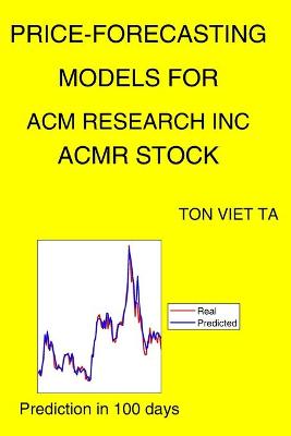 Book cover for Price-Forecasting Models for Acm Research Inc ACMR Stock