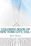 Book cover for Coloring Book of New York City, USA. I