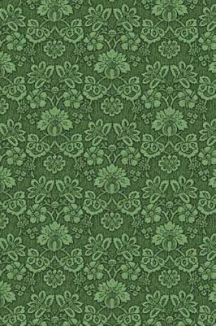 Cover of Vintage Green Floral Journal