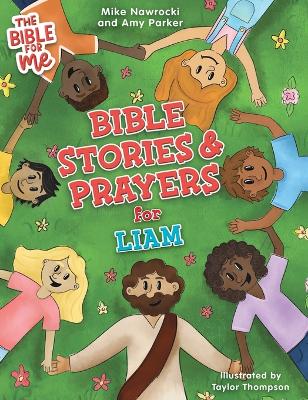 Book cover for Bible Stories & Prayers for Liam