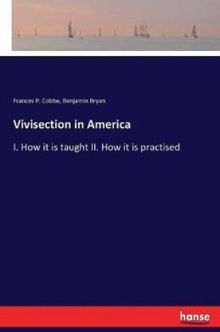 Cover of Vivisection in America