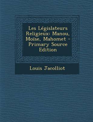 Book cover for Les Legislateurs Religieux