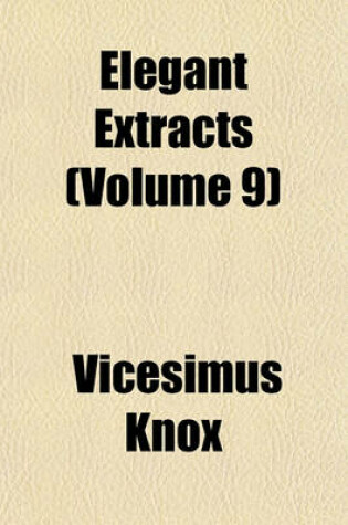 Cover of Elegant Extracts (Volume 9)