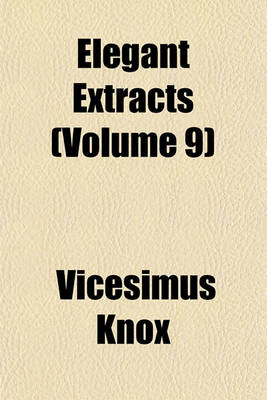 Book cover for Elegant Extracts (Volume 9)