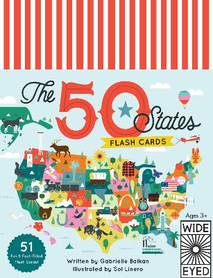 Book cover for The 50 States - Flashcards