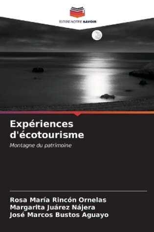 Cover of Expériences d'écotourisme