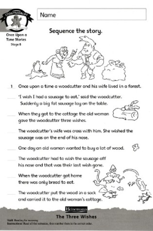 Cover of Literacy Edition Storyworlds Stage 8, Once Upon A Time World, Workbook