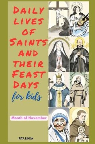 Cover of Daily Lives of Saints and their Feast Days for Kids