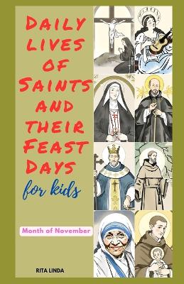 Book cover for Daily Lives of Saints and their Feast Days for Kids