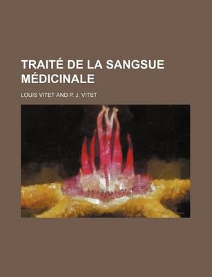 Book cover for Traite de La Sangsue Medicinale