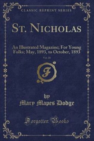 Cover of St. Nicholas, Vol. 20