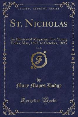 Book cover for St. Nicholas, Vol. 20