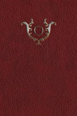 Book cover for Monogram "o" Grid Notebook