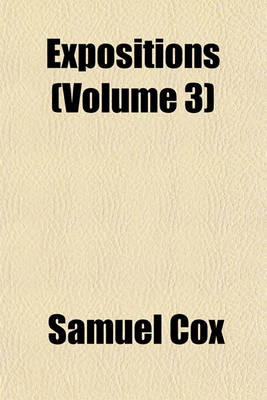 Book cover for Expositions (Volume 3)