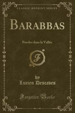 Cover of Barabbas