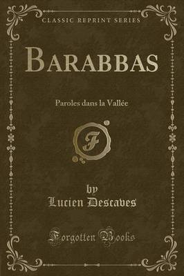 Book cover for Barabbas