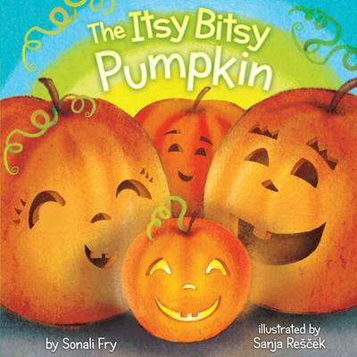 Book cover for The Itsy Bitsy Pumpkin