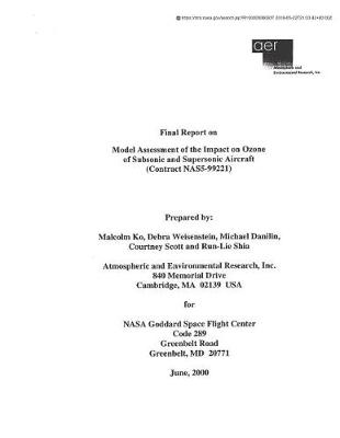 Book cover for Model Assessment of the Impact on Ozone of Subsonic and Supersonic Aircraft