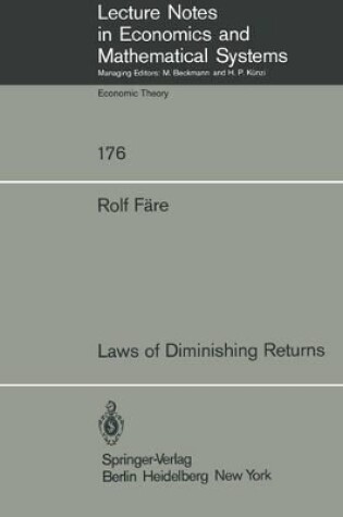 Cover of Laws of Diminishing Returns