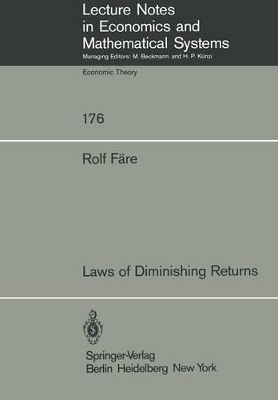 Cover of Laws of Diminishing Returns