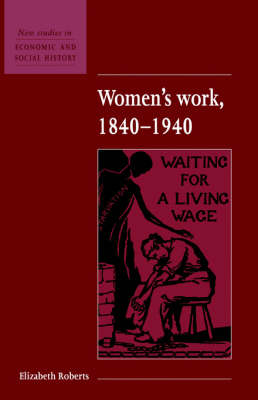 Book cover for Women's Work, 1840–1940