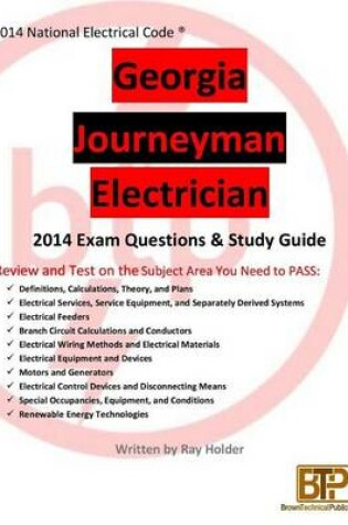 Cover of Georgia 2014 Journeyman Electrician Study Guide