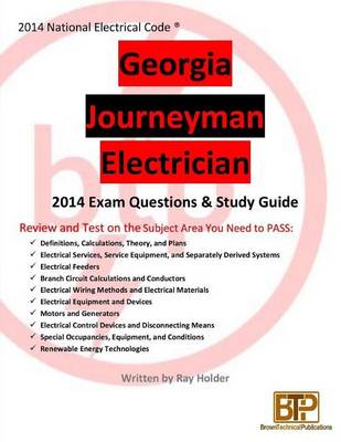 Book cover for Georgia 2014 Journeyman Electrician Study Guide