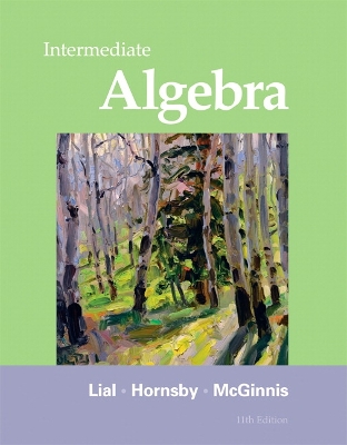 Book cover for Intermediate Algebra (Subscription)