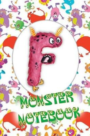 Cover of F Monster Notebook