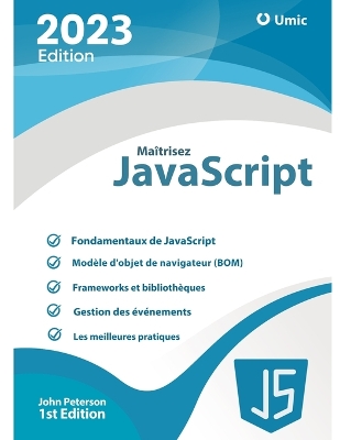 Book cover for Maîtrisez JavaScript