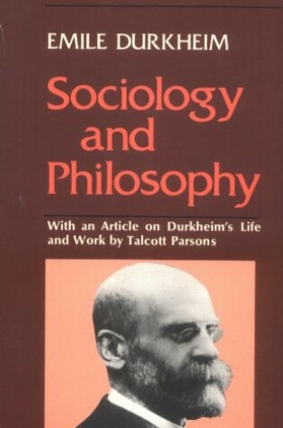 Cover of Sociology and Philosophy