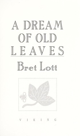 Book cover for A Dream of Old Leaves