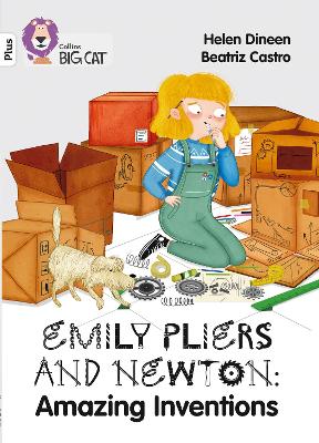 Book cover for Emily Pliers and Newton: Amazing Inventions