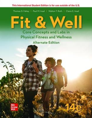 Book cover for ISE Fit & Well - ALTERNATE edition