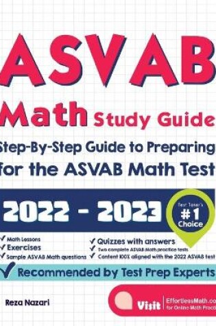 Cover of ASVAB Math Study Guide
