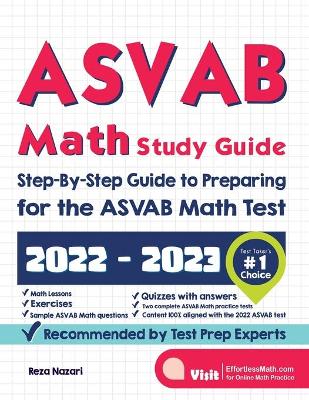 Book cover for ASVAB Math Study Guide