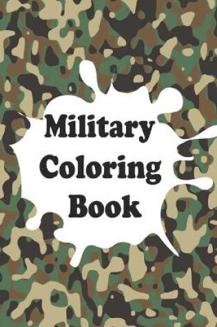 Cover of Military Coloring Book