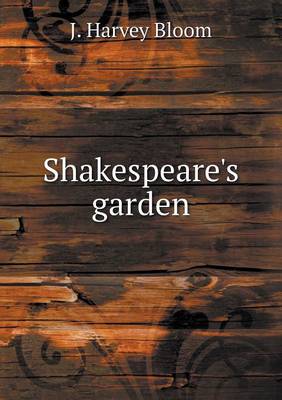 Book cover for Shakespeare's garden